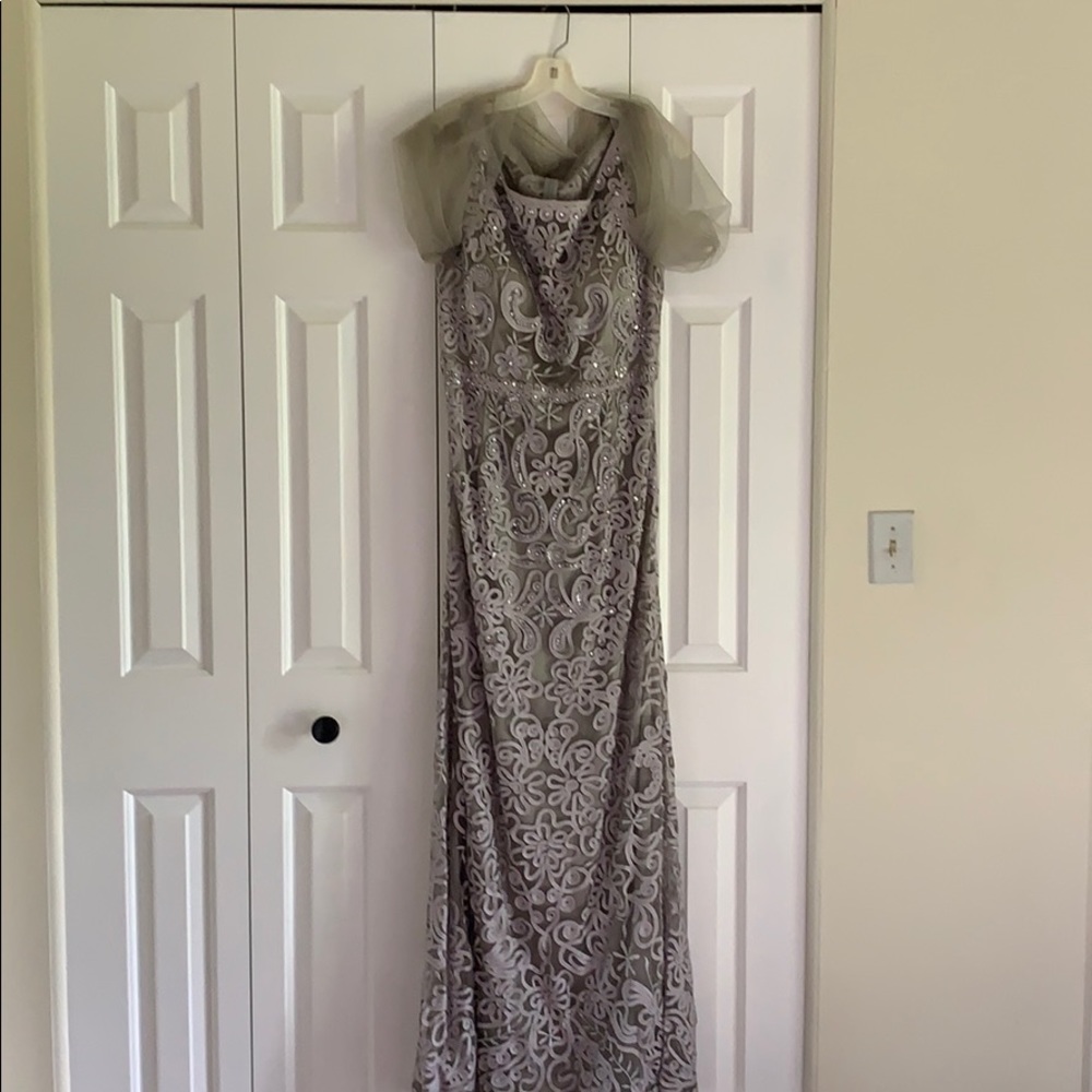 Elegant Gray gown